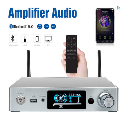 HiFiMuse WA80 Pro Wireless WiFi & Bluetooth 5.0 Power Amplifier 120Wx2