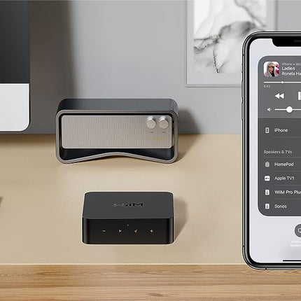 WiiM Pro Plus AirPlay2 Receiver WiFi Multiroom Streamer