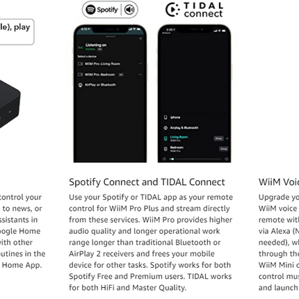 WiiM Pro Plus AirPlay2 Receiver WiFi Multiroom Streamer