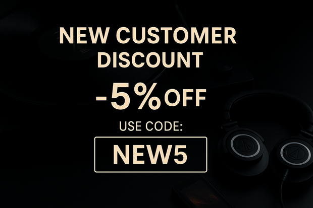 New users enjoy a 5% discount.