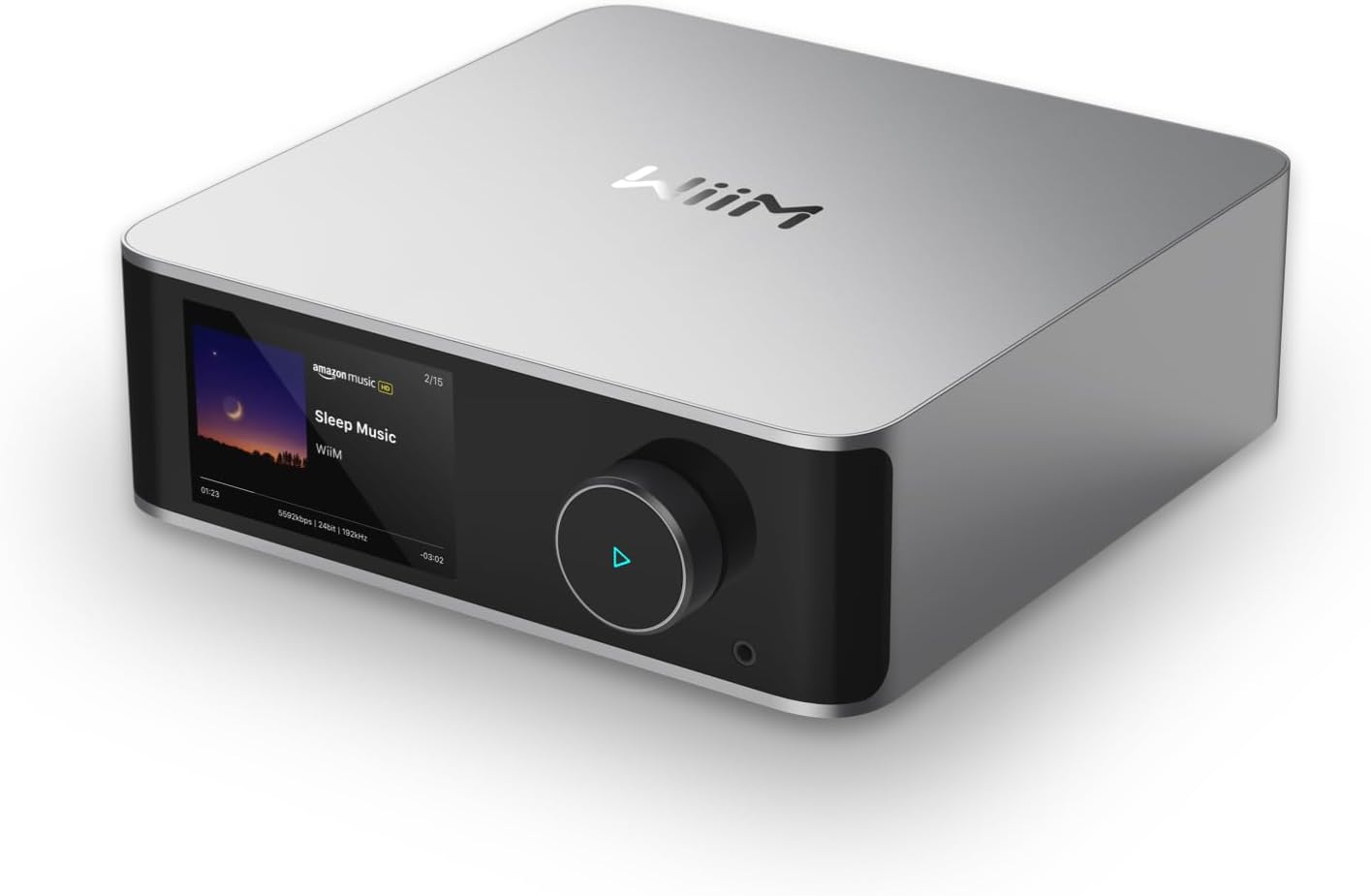 WiiM Ultra Music Streamer e pré-amplificador digital compatível com Google Cast e Alexa, transmite Spotify, Amazon Music, Tidal e muito mais