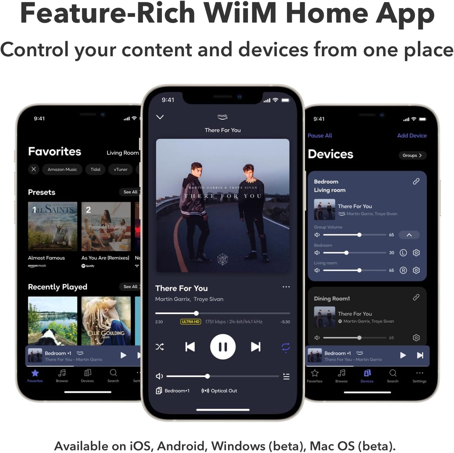 WiiM Ultra Music Streamer e pré-amplificador digital compatível com Google Cast e Alexa, transmite Spotify, Amazon Music, Tidal e muito mais