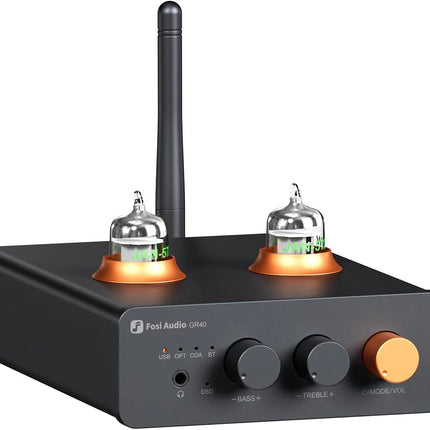 Fosi Audio GR40 Tube DAC Headphone Amp Preamp