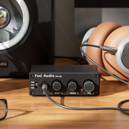 Fosi Audio Q4 Desktop DAC Headphone Amplifier