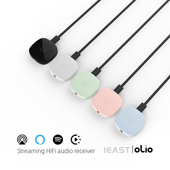 IEAST Olio AirPlay2 wireless wifi & bluetooth audio receiver player
