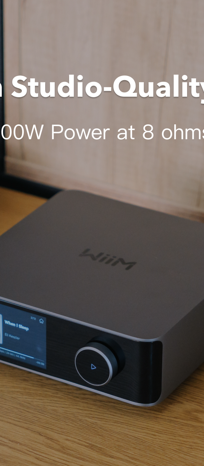 <p></p><p>" I own the Edifier S3000 mkii’s as well as the Klipsch R-40PM’s and use either depending on the sound I’m in the mood for. I hook them up to my Klipsch R-100SW subwoofer via the sub out line on the WiiM and use the WiiM room correction sound tool to customize the sound to my room. And wow! The improved clarity and sound profile this provides vs simply hooking your speakers up to the TV via an optical cord is reason to purchase alone! "</p><p></p><p><br/></p><h4>⭐⭐⭐⭐⭐<br/></h4><h4></h4><h5>Merchant</h5><p>Aug 2, 2024<br/></p>