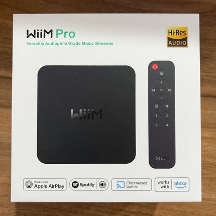 WiiM Pro Plus AirPlay2 Receiver WiFi Multiroom Streamer