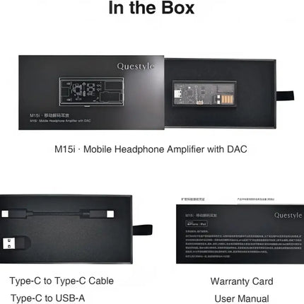 Questyle M15i Mobile portable decoder Hi-Res device