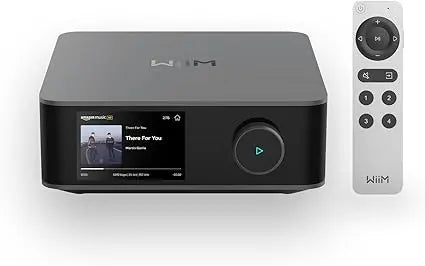 WiiM Amp Ultra with Voice Remote 2 | 100W Streaming Amplifier
