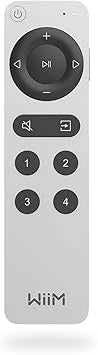 WiiM Voice Remote 2 for WiiM Music Streamers and Amplifiers